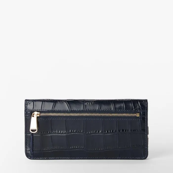 Women Brahmin Wallets and Wristlets Ady Wallet Navy Vesper