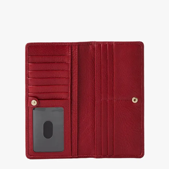 Women Brahmin Wallets and Wristlets Ady Wallet Radiant Red Mystic Women Brahmin Wallets and Wristlets Ady Wallet Radiant Red Mystic