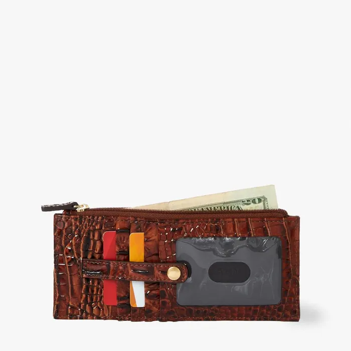 Women Brahmin Wallets and Wristlets Credit Card Wallet Rouge Blush Melbourne Women Brahmin Wallets and Wristlets Credit Card Wallet Rouge Blush Melbourne