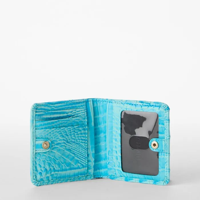 Women Brahmin Wallets and Wristlets Jane Tropic Blue Melbourne Women Brahmin Wallets and Wristlets Jane Tropic Blue Melbourne