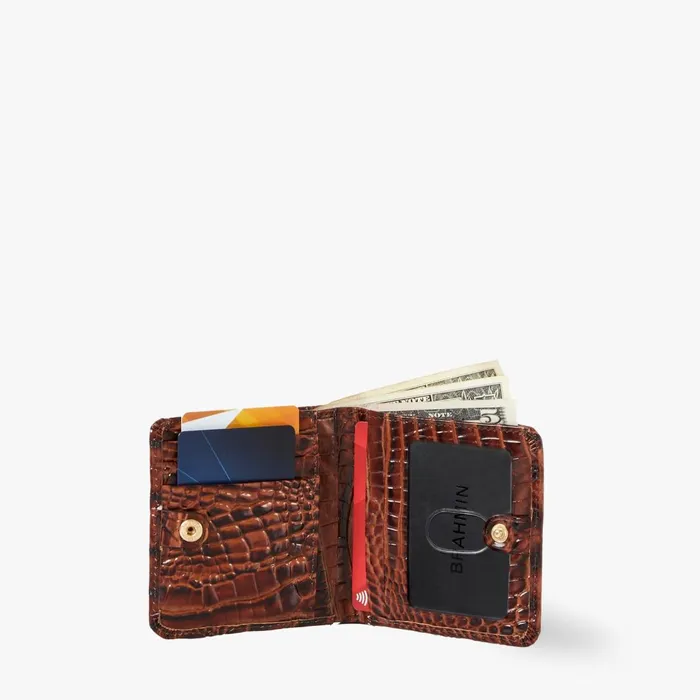 Women Brahmin Wallets and Wristlets Jane Tropic Blue Melbourne Women Brahmin Wallets and Wristlets Jane Tropic Blue Melbourne