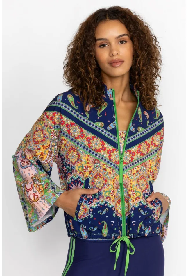 Women Breamar Night Kimono Sleeve Drop Shoulder Jacket Breamarnight Johnny Was Active