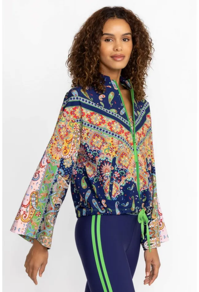 Women Breamar Night Kimono Sleeve Drop Shoulder Jacket Breamarnight Johnny Was Active