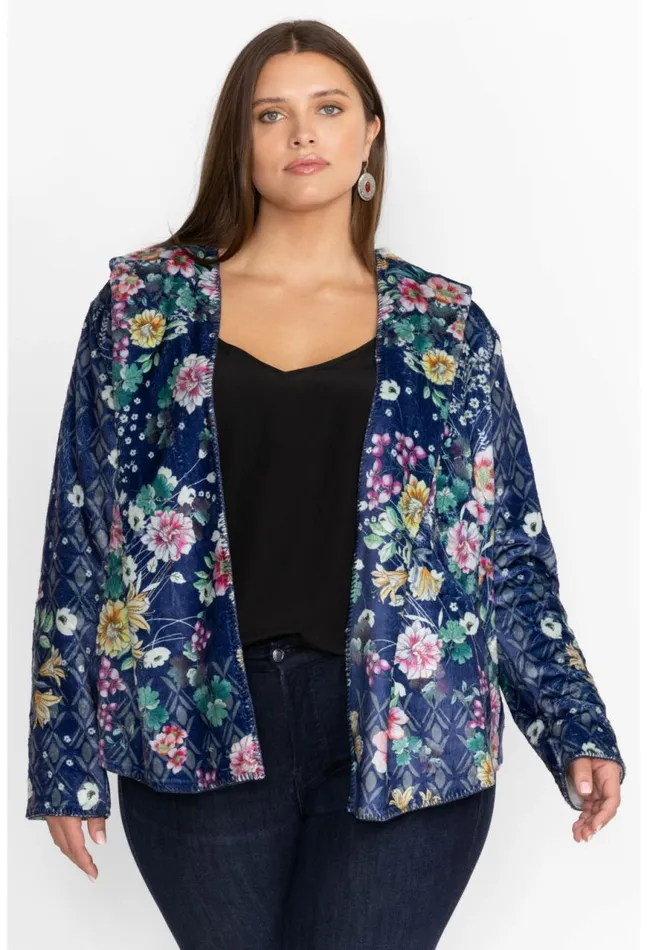 Women Bursting Echo Sherpa Jacket Bursting Johnny Was Outerwear