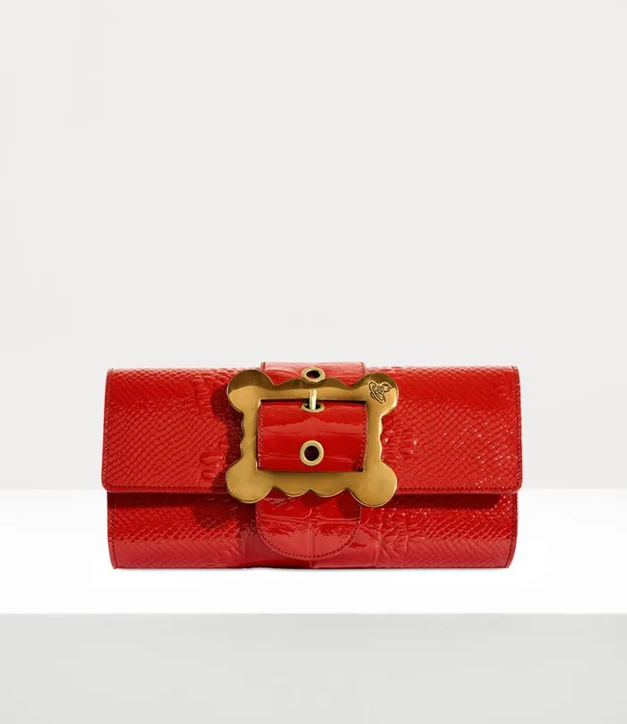 Women Claire Clutch Bag Red Vivienne Westwood Clutches Women Claire Clutch Bag Red Vivienne Westwood Clutches