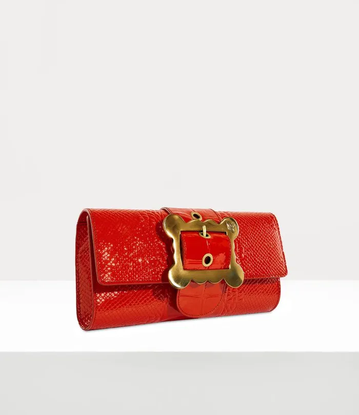 Women Claire Clutch Bag Red Vivienne Westwood Clutches Women Claire Clutch Bag Red Vivienne Westwood Clutches