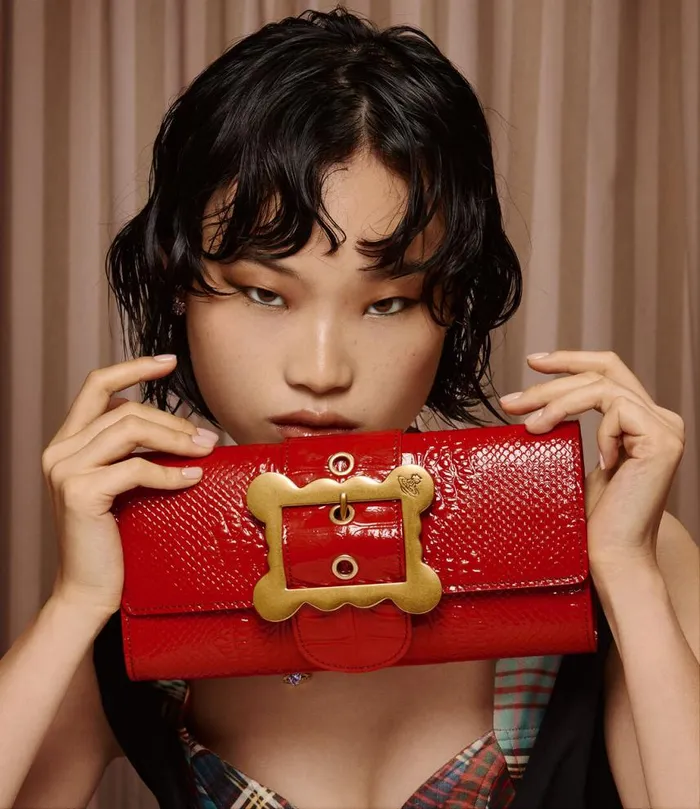Women Claire Clutch Bag Red Vivienne Westwood Clutches Women Claire Clutch Bag Red Vivienne Westwood Clutches