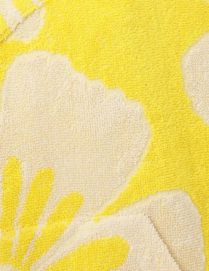 Women Clothing Zimmermann Golden Hooded Towel Mini Dress Yellowivory