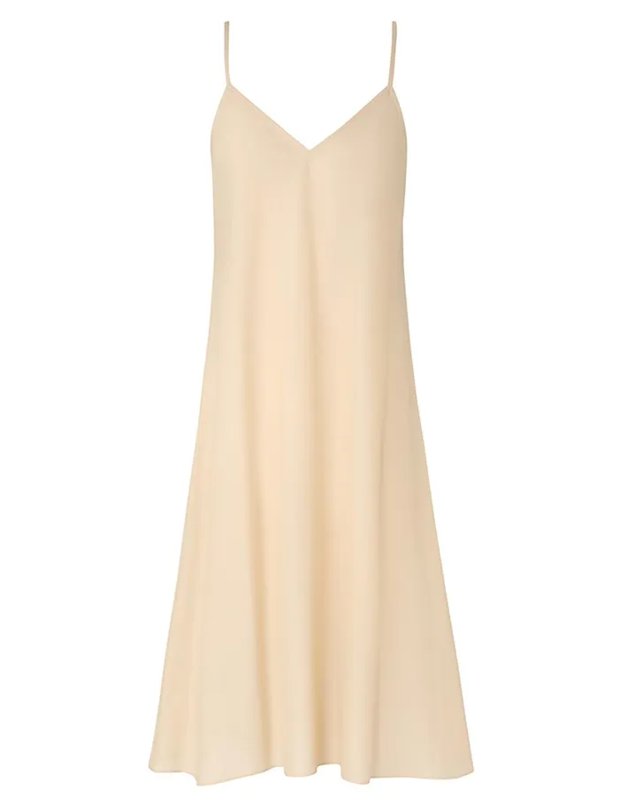 Women Clothing Zimmermann Waverly Lace Midi Dress Taupe