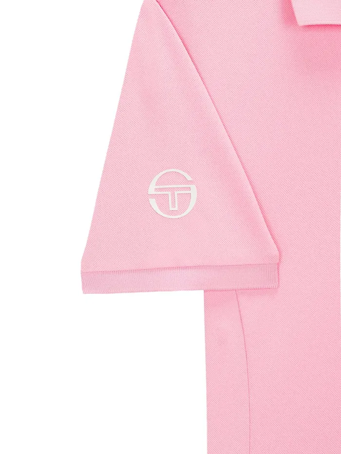 Women Court Styles Sergio Tacchini Rally Mch Polo Dress Light Pink