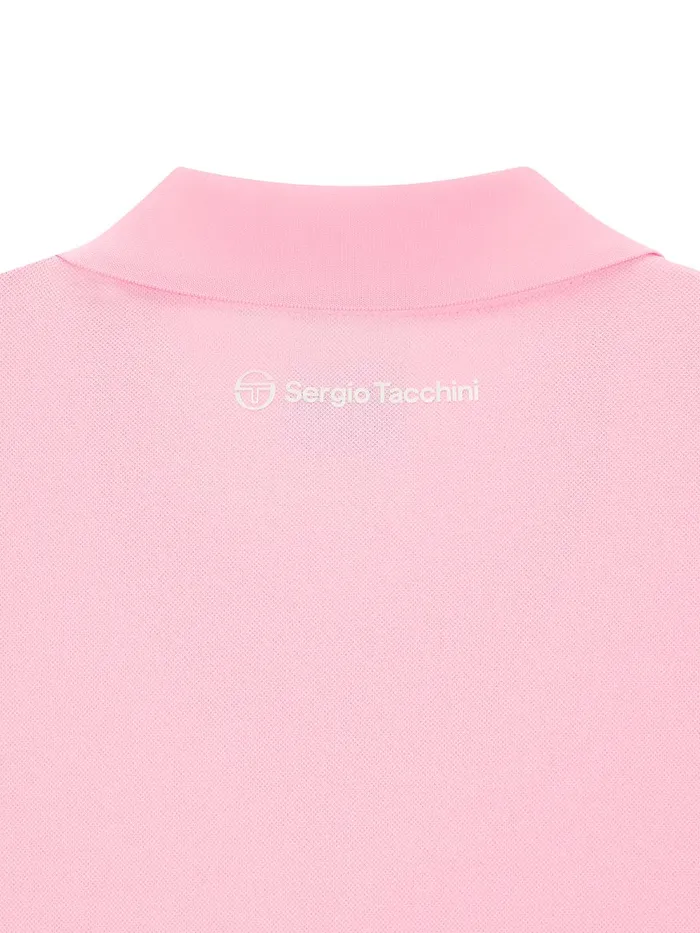 Women Court Styles Sergio Tacchini Rally Mch Polo Dress Light Pink