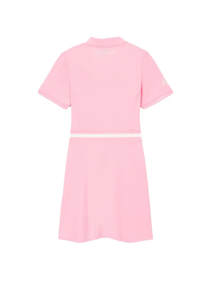 Women Court Styles Sergio Tacchini Rally Mch Polo Dress Light Pink