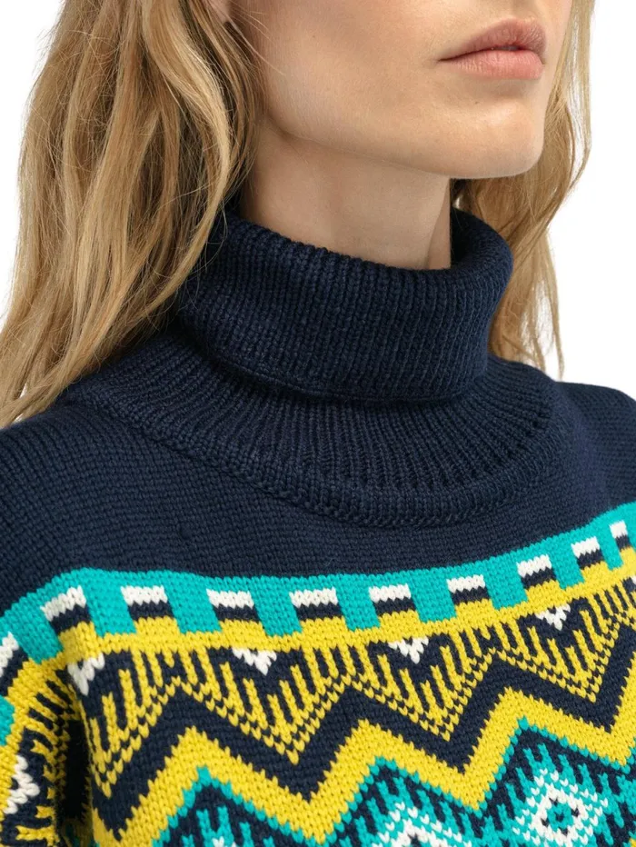 Women Dale Of Norway Turtleneck Randaberg Sweater