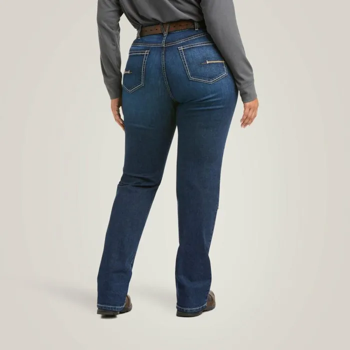 Women Denim Ariat Rebar DuraStretch Riveter Double Front Straight Jean Riveter Women Denim Ariat Rebar DuraStretch Riveter Double Front Straight Jean Riveter