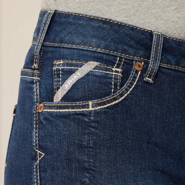 Women Denim Ariat Rebar DuraStretch Riveter Double Front Straight Jean Riveter Women Denim Ariat Rebar DuraStretch Riveter Double Front Straight Jean Riveter