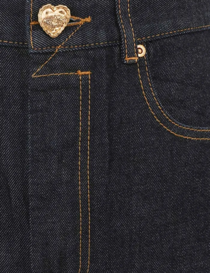 Women Denim Zimmermann Crush Straight Jean Night Sky