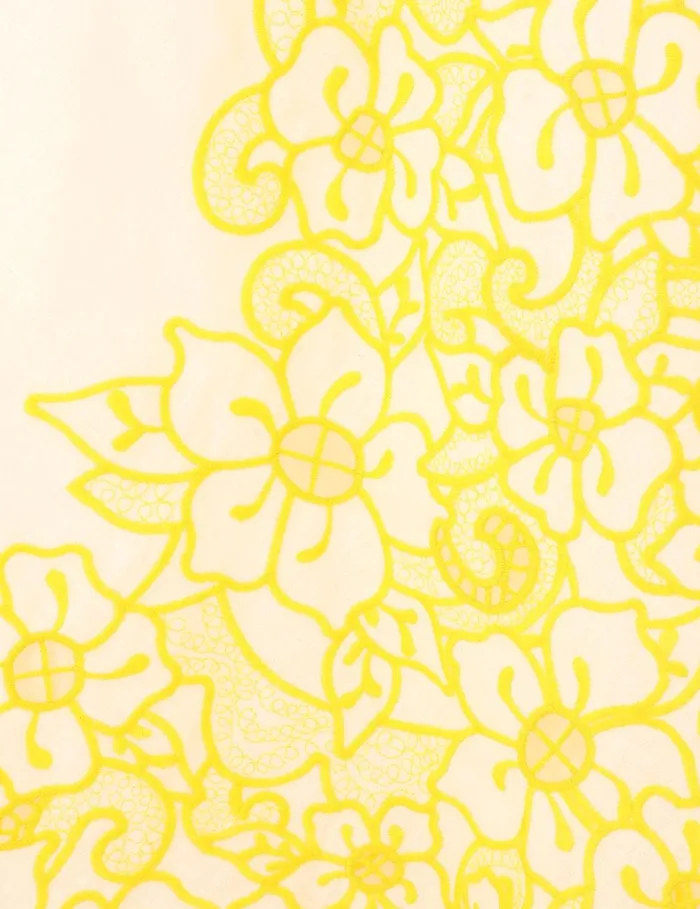 Women Dresses and Coverups Zimmermann Golden Embroidered Midi Dress Ivoryyellow