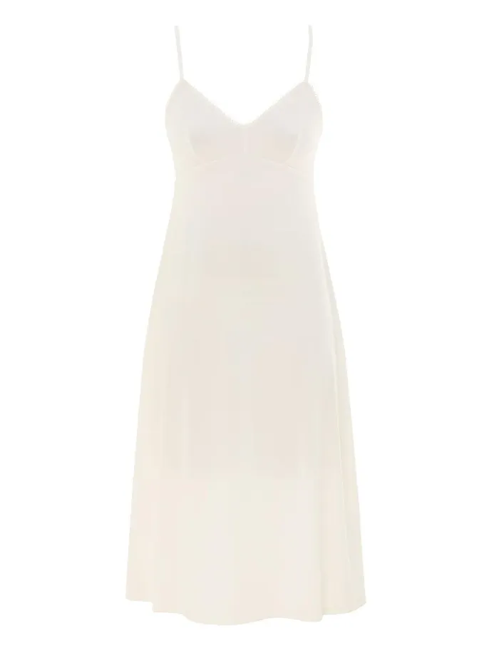 Women Dresses and Coverups Zimmermann Golden Embroidered Midi Dress Ivoryyellow