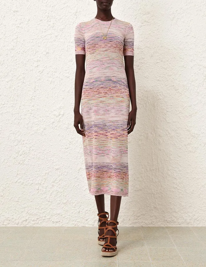 Women Dresses and Coverups Zimmermann Halliday Marl Dress Multi