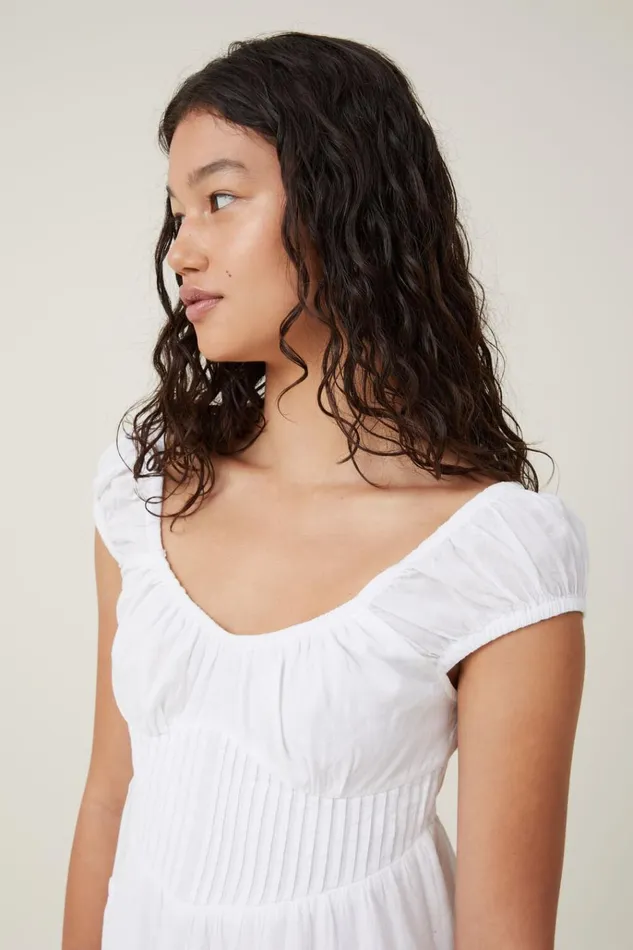 Women Dresses Cotton On Ivy Corset Mini Dress White