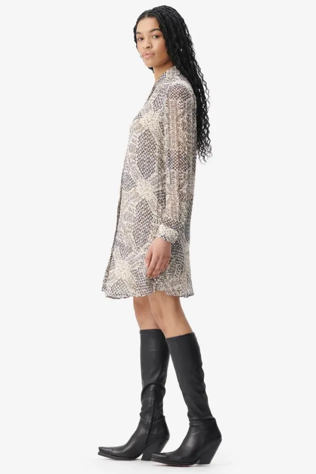 Women Dresses Lala Berlin Dress Dandara Viscose Heritage Off White Women Dresses Lala Berlin Dress Dandara Viscose Heritage Off White