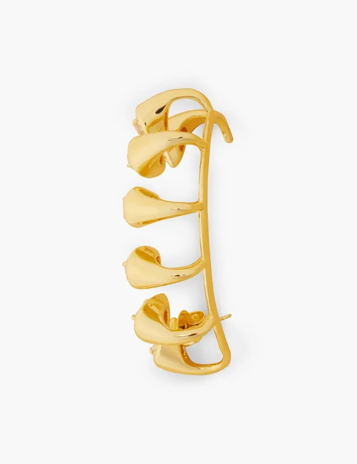 Women Earrings Zimmermann Radiant Ear Cuff Gold