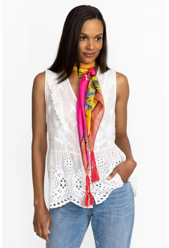 Women Emboy Scarf Emboy Johnny Was Scarves