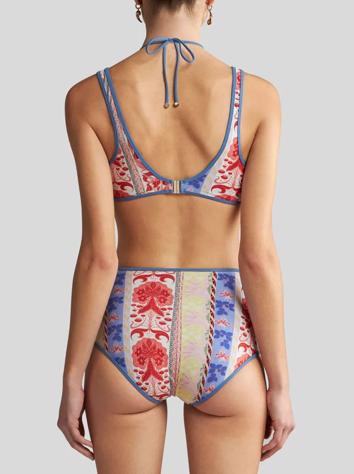Women Etro Beachwear Bikini With Summer Print White Women Etro Beachwear Bikini With Summer Print White
