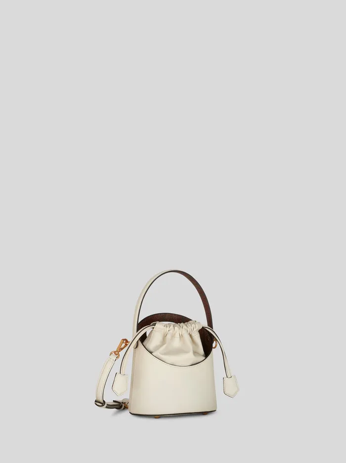 Women Etro Bucket Bags Small Saturno Bag White