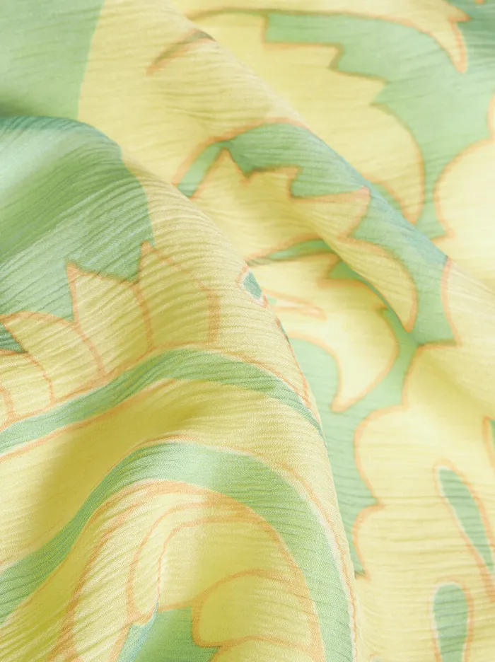Women Etro Dresses Printed Silk Dress Green Women Etro Dresses Printed Silk Dress Green