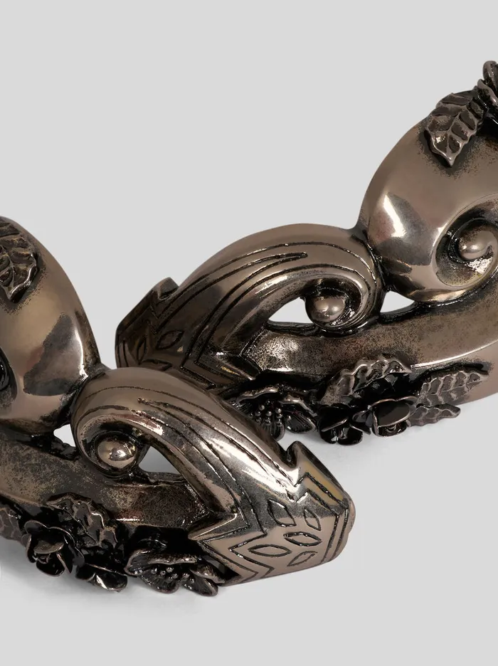 Women Etro Fashion Jewellery Curly Clip Earrings Silver Women Etro Fashion Jewellery Curly Clip Earrings Silver