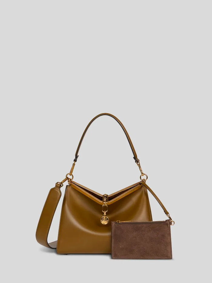 Women Etro Shoulder Bags Medium Vela Bag Brown