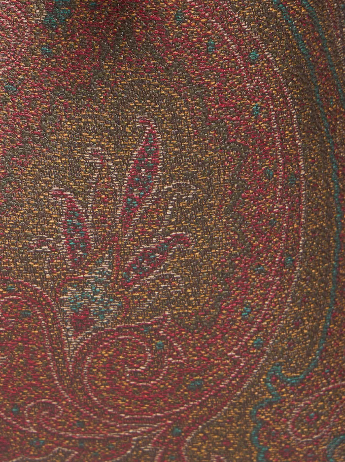 Women Etro Shoulder Bags Small Paisley Bucket Bag Brown
