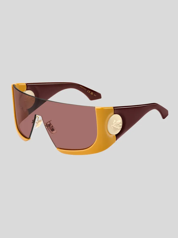 Women Etro Sunglasses Macaron Sunglasses Yellow