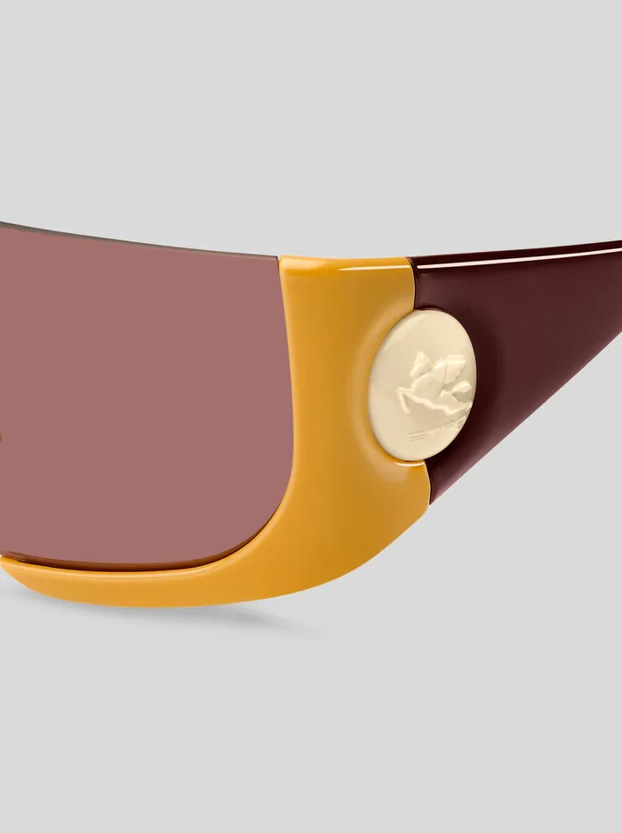 Women Etro Sunglasses Macaron Sunglasses Yellow
