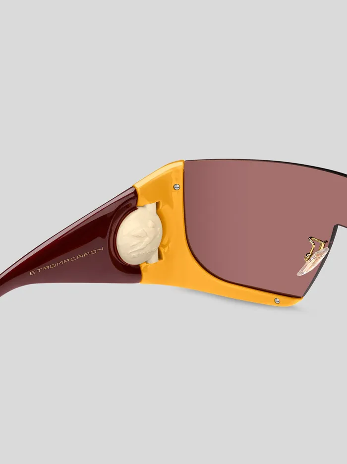 Women Etro Sunglasses Macaron Sunglasses Yellow