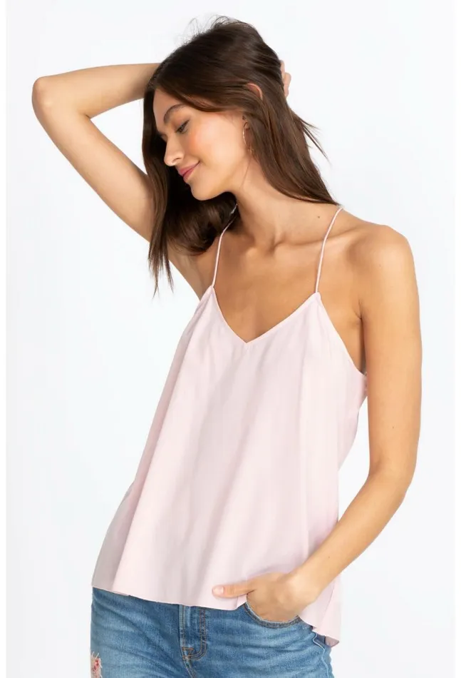 Women Etta Cami Top Blush Johnny Was Slips and Camis