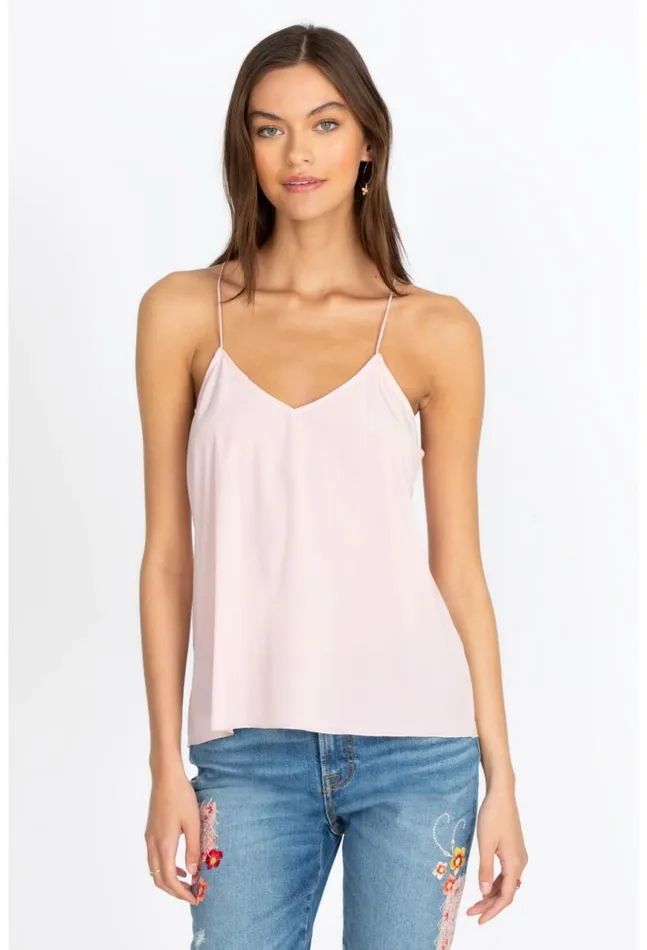 Women Etta Cami Top Blush Johnny Was Slips and Camis