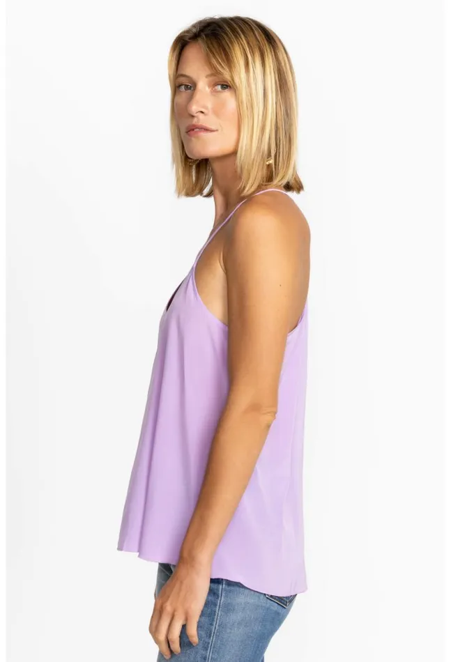 Women Etta Cami Top Lavender Frost Johnny Was Slips and Camis