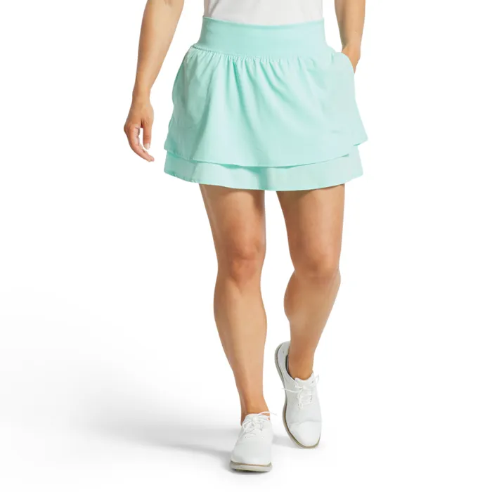 Women FootJoy Skorts and Shorts Lightweight Woven Skort Aqua
