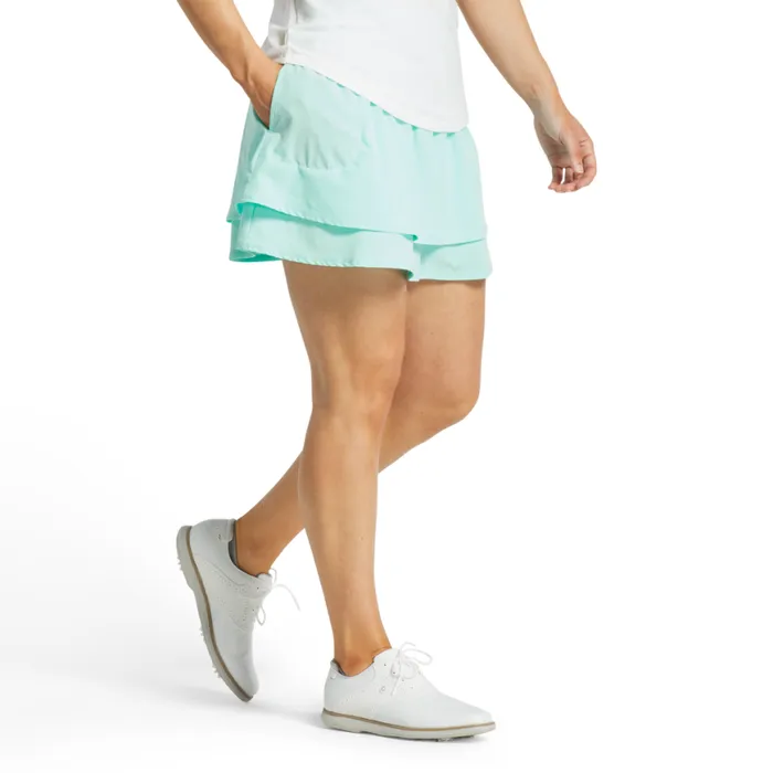 Women FootJoy Skorts and Shorts Lightweight Woven Skort Aqua Women FootJoy Skorts and Shorts Lightweight Woven Skort Aqua
