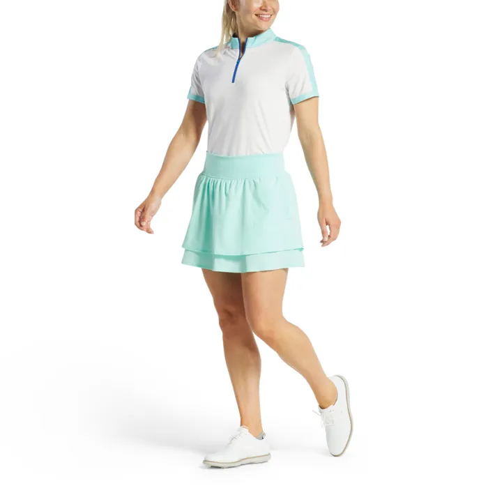 Women FootJoy Skorts and Shorts Lightweight Woven Skort Aqua Women FootJoy Skorts and Shorts Lightweight Woven Skort Aqua