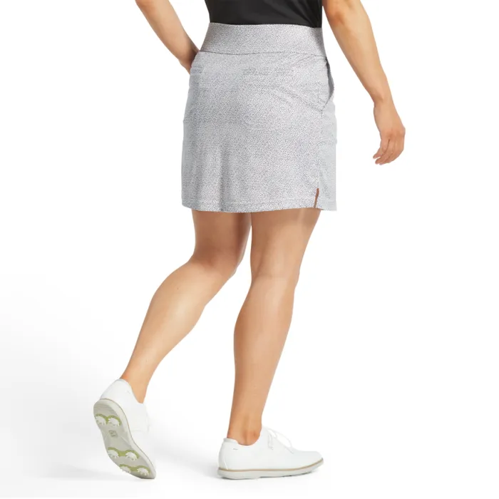 Women FootJoy Skorts and Shorts Performance Knit Skort Black White Dot Print Women FootJoy Skorts and Shorts Performance Knit Skort Black White Dot Print