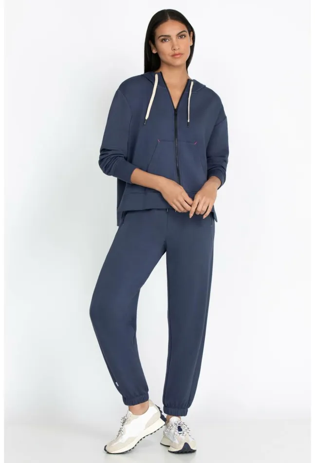 Women Forward Side Seam Jogger Outer Space Johnny Was Bottoms