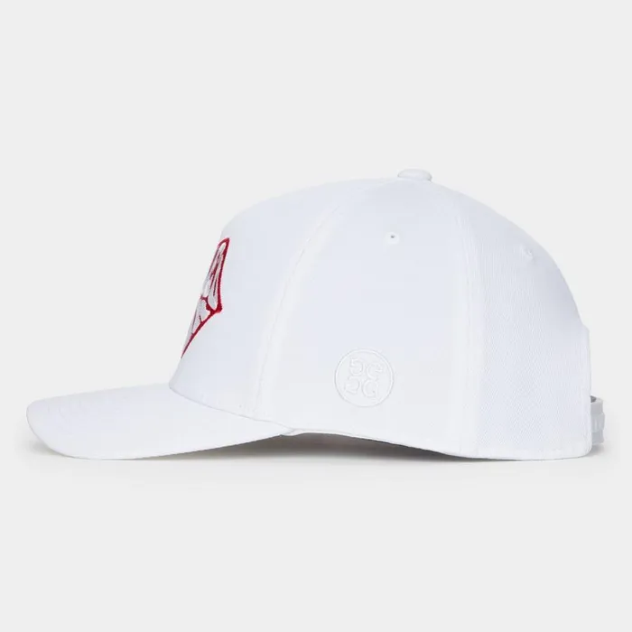 Women GFORE White Pickled Again Snapback Golf Hats