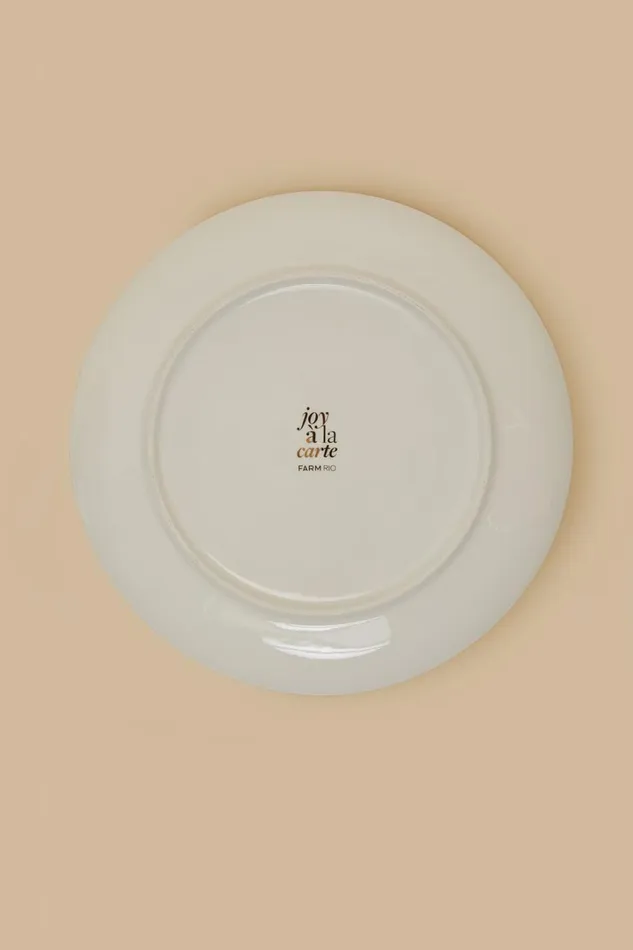 Women Happiness A La Table Farm Rio Romantic Birds Dinner Plate