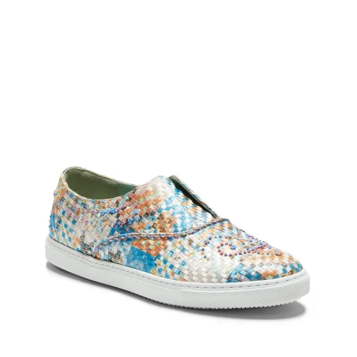 Women Hobo Sport Sneakers Light Blue Fratelli Rossetti Sneakers
