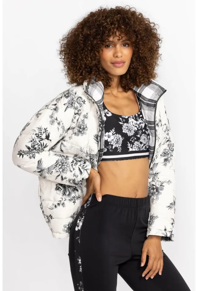 Women Ivory Dreamer Jacket Reversible Ivory Dreamer Johnny Was Outerwear