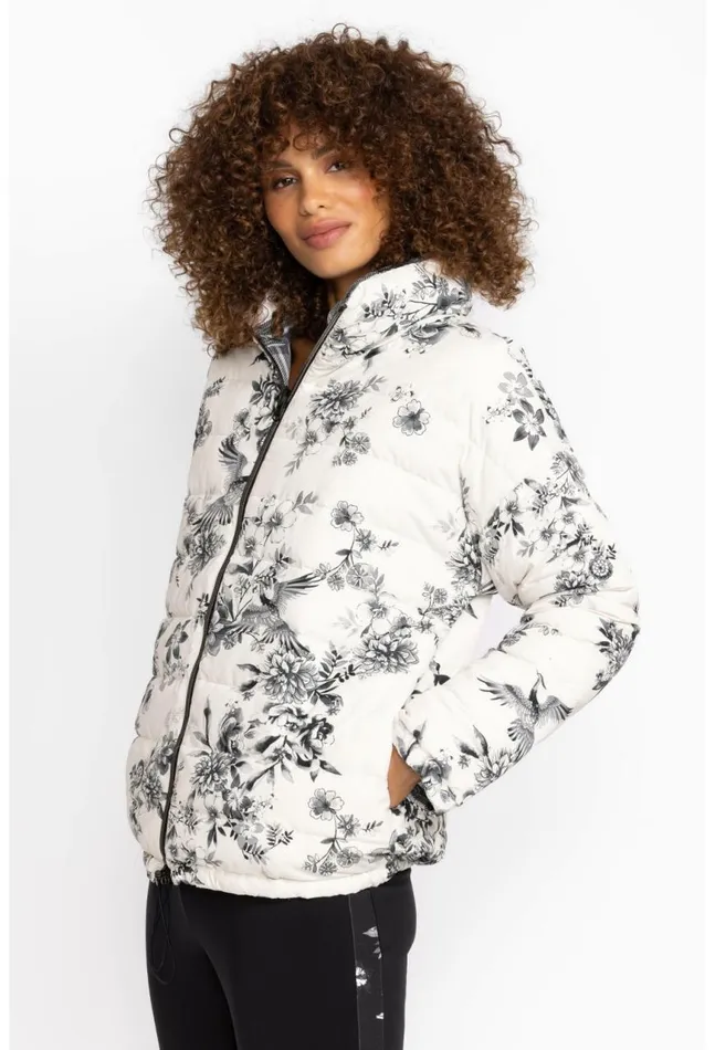 Women Ivory Dreamer Jacket Reversible Ivory Dreamer Johnny Was Outerwear