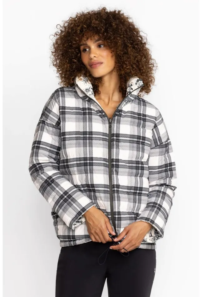 Women Ivory Dreamer Jacket Reversible Ivory Dreamer Johnny Was Outerwear